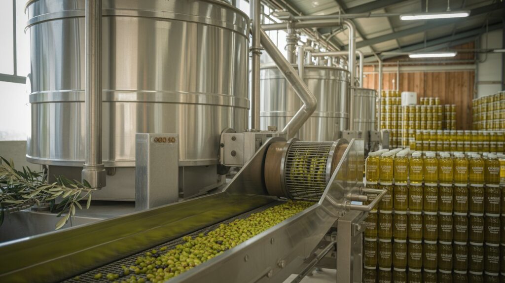 Olive oil extraction equipment