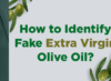 how to check olive oil
