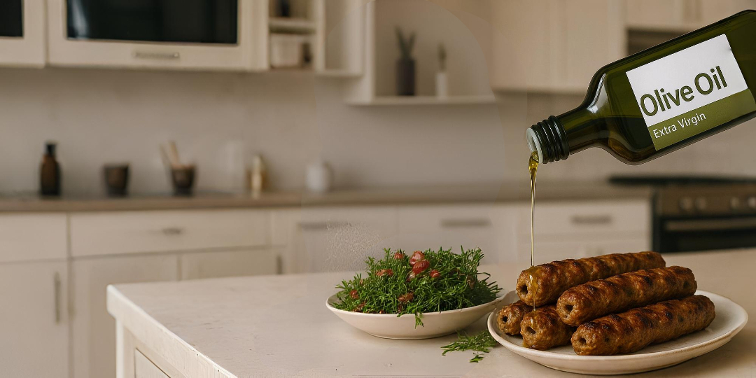 extra virgin oil for desi food drizzle